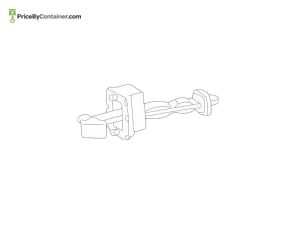 MERCEDES-BENZ 1637200116 — Mercedes-Benz Genuine DOOR CHECK 1637200116