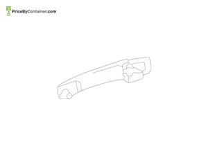 MERCEDES-BENZ 1638301033 — Mercedes-Benz Genuine CONTROL LEVER 1638301033