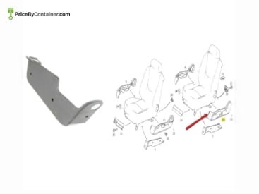 MERCEDES-BENZ 1639195220 — DESCRIPTION Mercedes-Benz Genuine Original New Cover Top Outside Right 1639195220