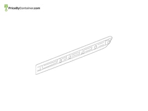 MERCEDES-BENZ 16469011629999 — Mercedes-Benz Genuine DOOR MOULDING REAR LH 16469011629999