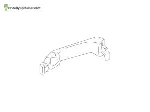 MERCEDES-BENZ 1647600370649999 — Mercedes-Benz Genuine DOOR HANDLE 1647600370649999