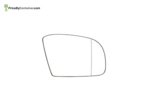 MERCEDES-BENZ 1648100219 — Mercedes-Benz Genuine MIRROR GLASS 1648100219