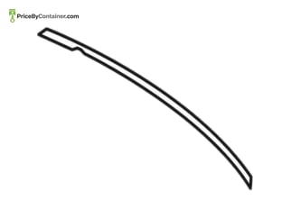 MERCEDES-BENZ 1648800316 — DESCRIPTION Mercedes-Benz Genuine Original New Rear Bumper Reinforcement 1648800316