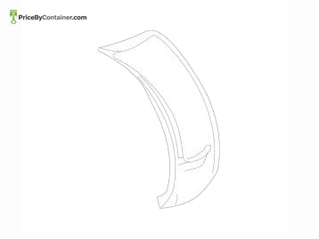 MERCEDES-BENZ 16488452229999 — Mercedes-Benz Genuine WHEEL ARCH COVER 16488452229999