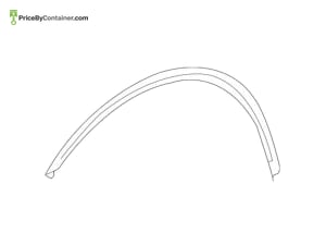 MERCEDES-BENZ 16488459229999 — Mercedes-Benz Genuine WHEEL ARCH COVER 16488459229999