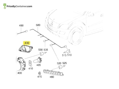 MERCEDES-BENZ 1648890314 — MERCEDES BENZ GENUINE BRACKET 1648890314