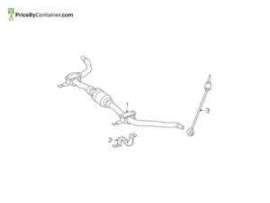 MERCEDES-BENZ 1663230340 — Mercedes-Benz Genuine BRACKET 1663230340