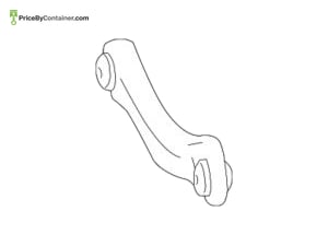 MERCEDES-BENZ 166350020664 — Mercedes-Benz Genuine CAMBER STRUT 166350020664