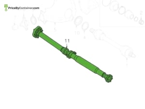 MERCEDES-BENZ 1664102601 — Mercedes-Benz Genuine PROPELLER SHAFT0101 1664102601