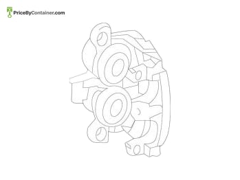 MERCEDES-BENZ 1664210481 — Mercedes-Benz Genuine PISTON HOUSING 1664210481