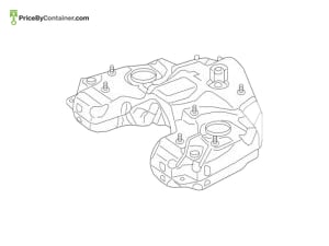 MERCEDES-BENZ 1664705301 — Mercedes-Benz Genuine GLE FUEL TANK 1664705301