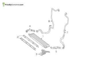 MERCEDES-BENZ 1665002388 — Mercedes-Benz Genuine HOSE 1665002388