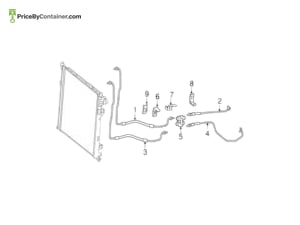 MERCEDES-BENZ 1665010265 — Mercedes-Benz Genuine THERMOSTATE 1665010265