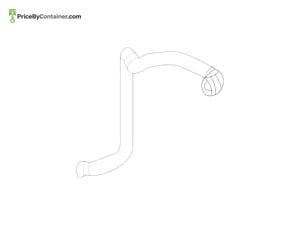 MERCEDES-BENZ 1665012282 — Mercedes-Benz Genuine HOSE 1665012282