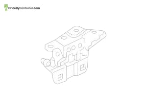 MERCEDES-BENZ 1666310121 — Mercedes-Benz Genuine STRIKER PLATE 1666310121