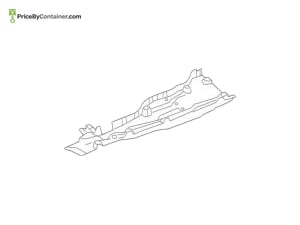 MERCEDES-BENZ 1666801801 — Mercedes-Benz Genuine COVER, SUBSTRUCTURE 1666801801