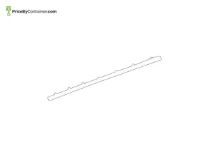 MERCEDES-BENZ 1666980162 — Mercedes-Benz Genuine COVER STRIP 1666980162