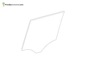 MERCEDES-BENZ 1667351810 — Mercedes-Benz Genuine GLASS PANE 1667351810