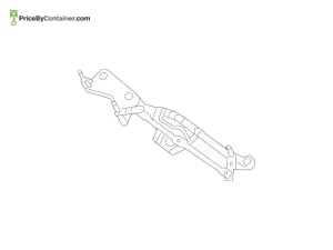 MERCEDES-BENZ 1668204900 — Mercedes-Benz Genuine LINKAGE 1668204900