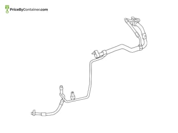 MERCEDES-BENZ 1668300100 — Mercedes-Benz Genuine REFRIGERANT LINE 1668300100