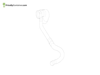 MERCEDES-BENZ 1668305596 — Mercedes-Benz Genuine HOSE 1668305596