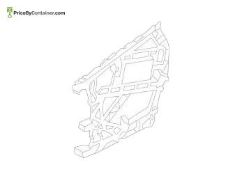 MERCEDES-BENZ 1668800912 — Mercedes-Benz Genuine MOUNTING RAIL 1668800912