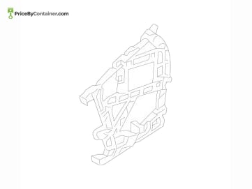 MERCEDES-BENZ 1668806600 — Mercedes-Benz Genuine MOUNTING RAIL 1668806600
