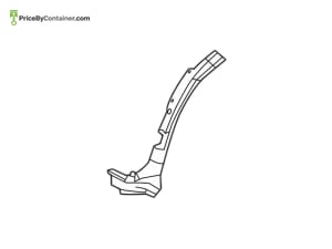 MERCEDES-BENZ 1668850524 — Mercedes-Benz Genuine COVER BUMPER AREA 1668850524