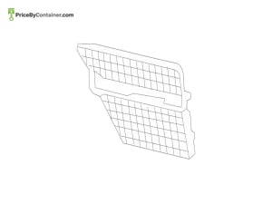 MERCEDES-BENZ 1668853922 — Mercedes-Benz Genuine BUMPER COVER 1668853922