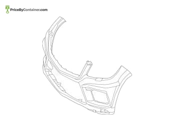 MERCEDES-BENZ 16688565259999 — Mercedes-Benz Genuine FR BUMPER 16688565259999