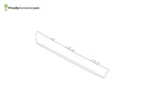 MERCEDES-BENZ 1668881885 — Mercedes-Benz Genuine TRIM BAR 1668881885