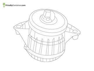 MERCEDES-BENZ 1672409700 — Mercedes-Benz Genuine ENGINE MOUNTING LHS 1672409700