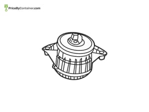 MERCEDES-BENZ 1672409800 — Mercedes-Benz Genuine ENGINE MOUNTING RHS 1672409800