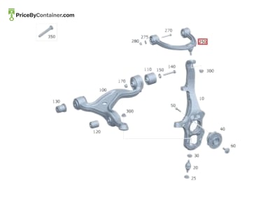 MERCEDES-BENZ 1673306700 — Mercedes-Benz Genuine CONTROL ARM 1673306700
