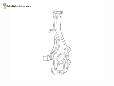 MERCEDES-BENZ 1673323500 — Mercedes-Benz Genuine STEERING KNUCKLE 1673323500