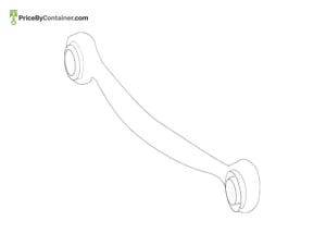 MERCEDES-BENZ 1673507900 — Mercedes-Benz Genuine CONTROL ARM 1673507900