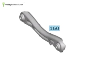 MERCEDES-BENZ 1673508700 — Mercedes-Benz Genuine CAMBER STRUT 1673508700