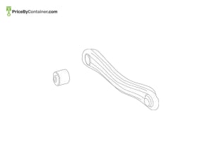 MERCEDES-BENZ 1673508800 — Mercedes-Benz Genuine CAMBER STRUT 1673508800
