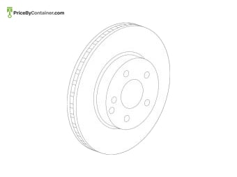 MERCEDES-BENZ 167421110107 — Mercedes-Benz Genuine BRAKE DISC 167421110107