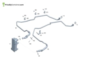 MERCEDES-BENZ 1675003401 — Mercedes-Benz Genuine TRANSMISSION COOLER LINE 1675003401