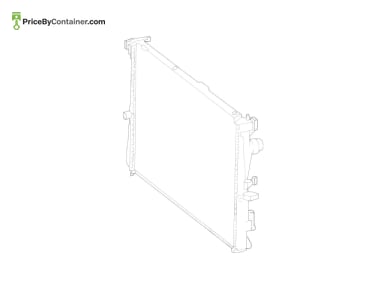 MERCEDES-BENZ 1675006201 — Mercedes-Benz Genuine COOLANT RADIATOR 1675006201