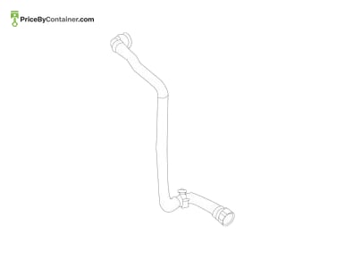 MERCEDES-BENZ 1675011103 — Mercedes-Benz Genuine COOLANT LINE 1675011103
