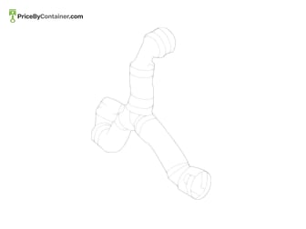 MERCEDES-BENZ 1675017300 — Mercedes-Benz Genuine COOLANT HOSE 1675017300
