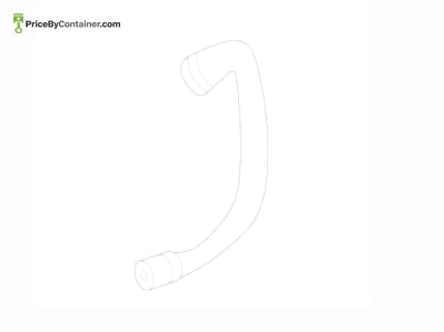 MERCEDES-BENZ 1675017702 — Mercedes-Benz Genuine COOLANT LINE 1675017702