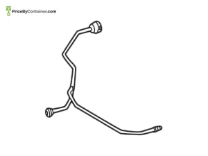 MERCEDES-BENZ 1675018201 — Mercedes-Benz Genuine BLEED LINE 1675018201