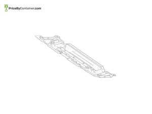 MERCEDES-BENZ 1675200500 — Mercedes-Benz Genuine COVER, ENGINE COMP. LOWER 1675200500