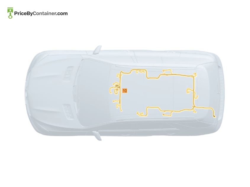 MERCEDES-BENZ 1675400820 — MERCEDES BENZ GENUINE ELECTRICAL WIRING HARNESS A1675400820