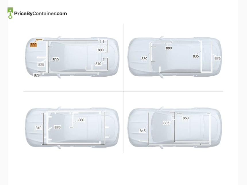 MERCEDES-BENZ 1675403720 — MERCEDES BENZ GENUINE ELECTRICAL WIRING HARNESS A1675403720