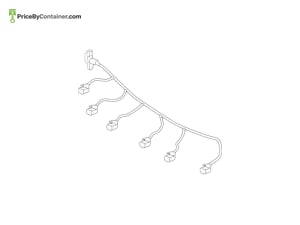MERCEDES-BENZ 1675405837 — Mercedes-Benz Genuine HARNESS 1675405837