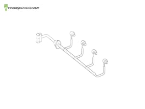 MERCEDES-BENZ 1675409244 — Mercedes-Benz Genuine WIRING HARNESS 1675409244